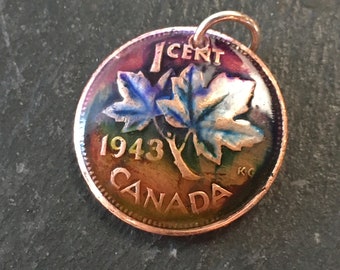 Big Canada Bin 1943 CANADA CENT Excellent Collectible Coin FREE SHIPPING 