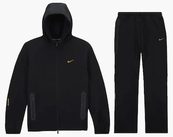 Tech Fleece Tech Fleece-trainingspak (ZWART)