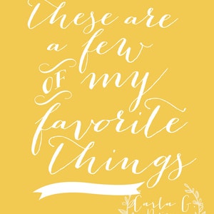 Favorite Things Etsy