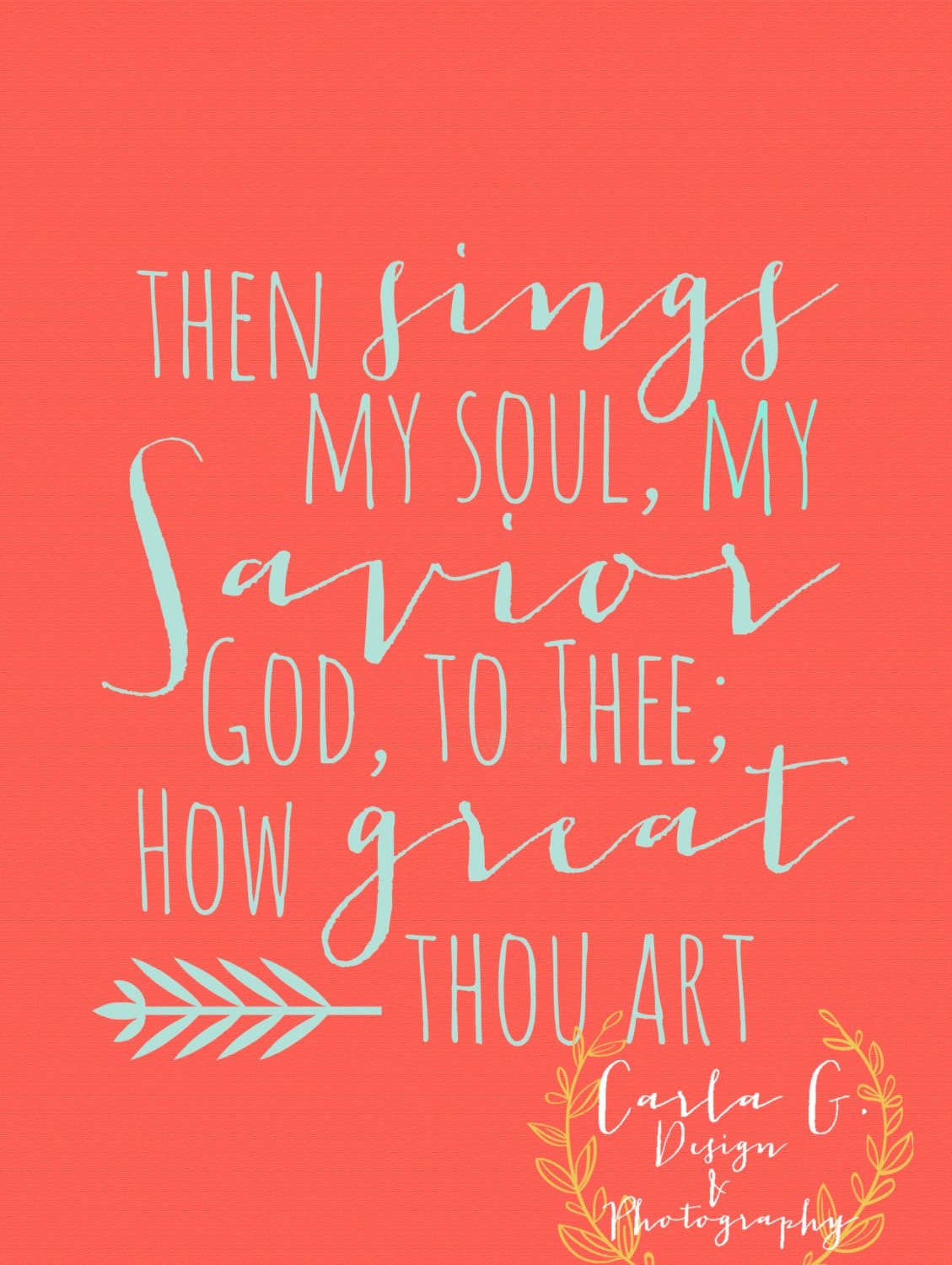 How Great Thou Art - Etsy