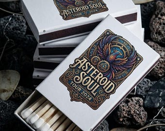 Custom matchboxes | Personalize them with your band logo | Band Merch | Bulk Pricing