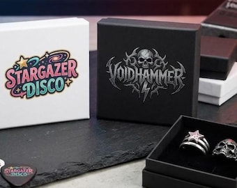 Black cardboard boxes | Merch for bands | Bulk Pricing