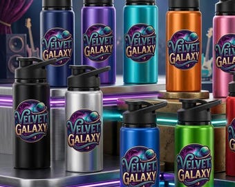 Custom water bottles | Several colors | Merch for bands | Classic gifts | Bulk pricing