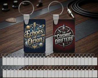 Band merch | Rectangular Keychains | Classic money-making merch | Bulk Pricing