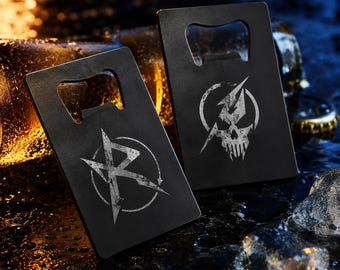 Bottle opener | Card-shaped | Fits in wallet | Bulk | No crazy minimums!