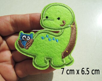 1pc Dinosaur Patch - Iron on Patches or Sewing Patch