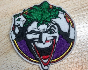 Iron on Patch - Joker Clown Sewing Patch Embroidered Patch Patch for Jacket