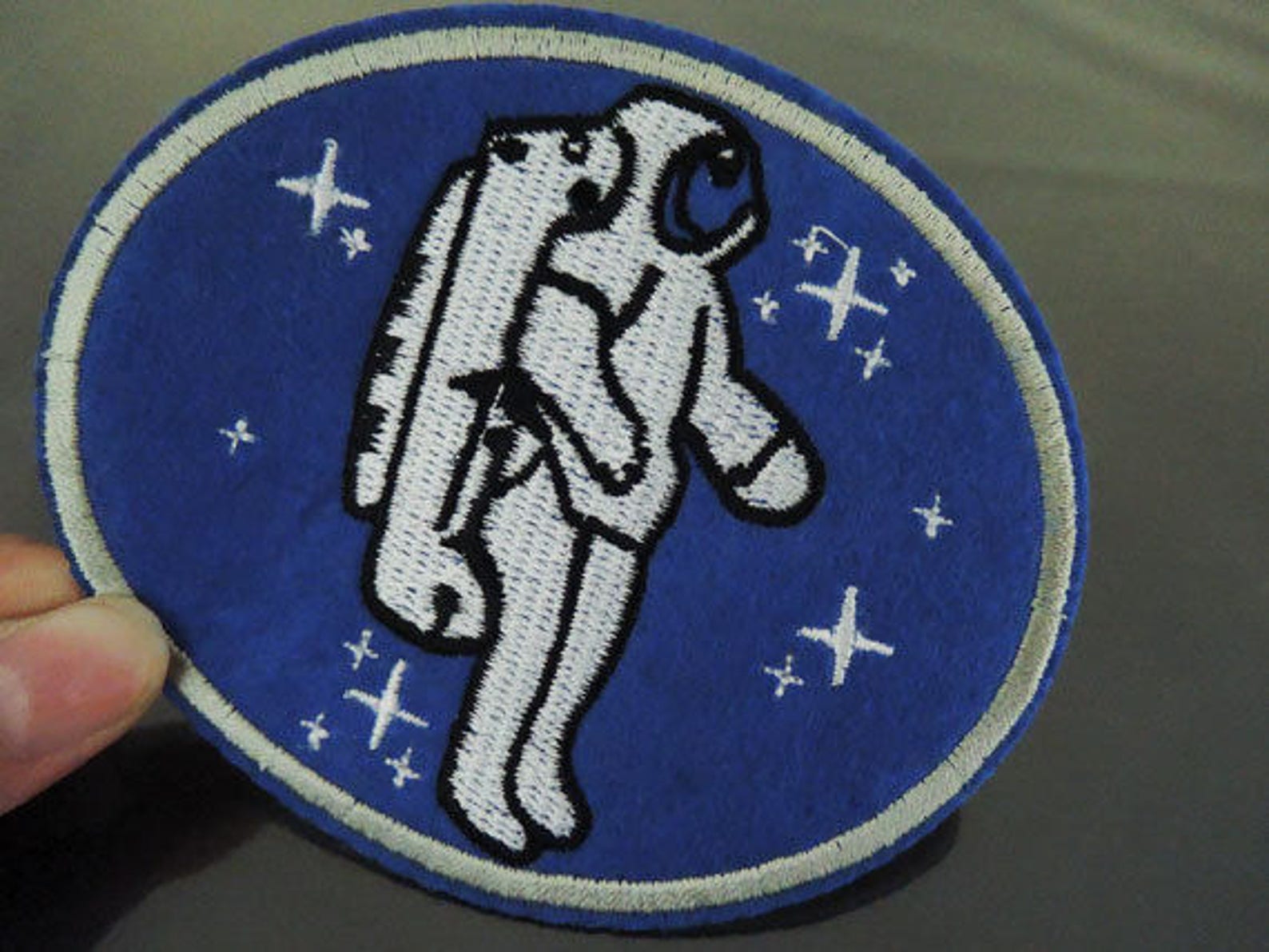 Astronaut Patches Iron on Patches or Sewing on Patch - Etsy New Zealand