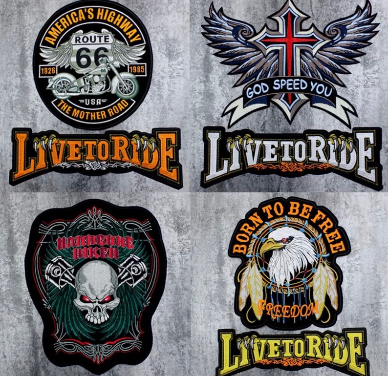 Iron on Patch Very Large Patch Iron on Patches or Sew on Etsy