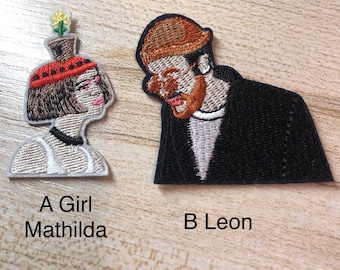 Iron on Patch - Leon and Mathilda The Professional Sewing Patch Embroidered Patch Patch for Jacket