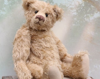 Fosdyke PDF traditional jointed teddy bear sewing pattern DOWNLOAD by Barbara-Ann Bears as seen on The Great British Sewing Bee