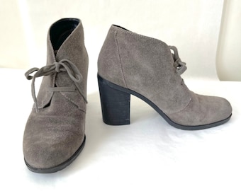 Reduced!  Vintage Franco Sarto granny booties, size 7 1/2",  BEAUTIFUL!