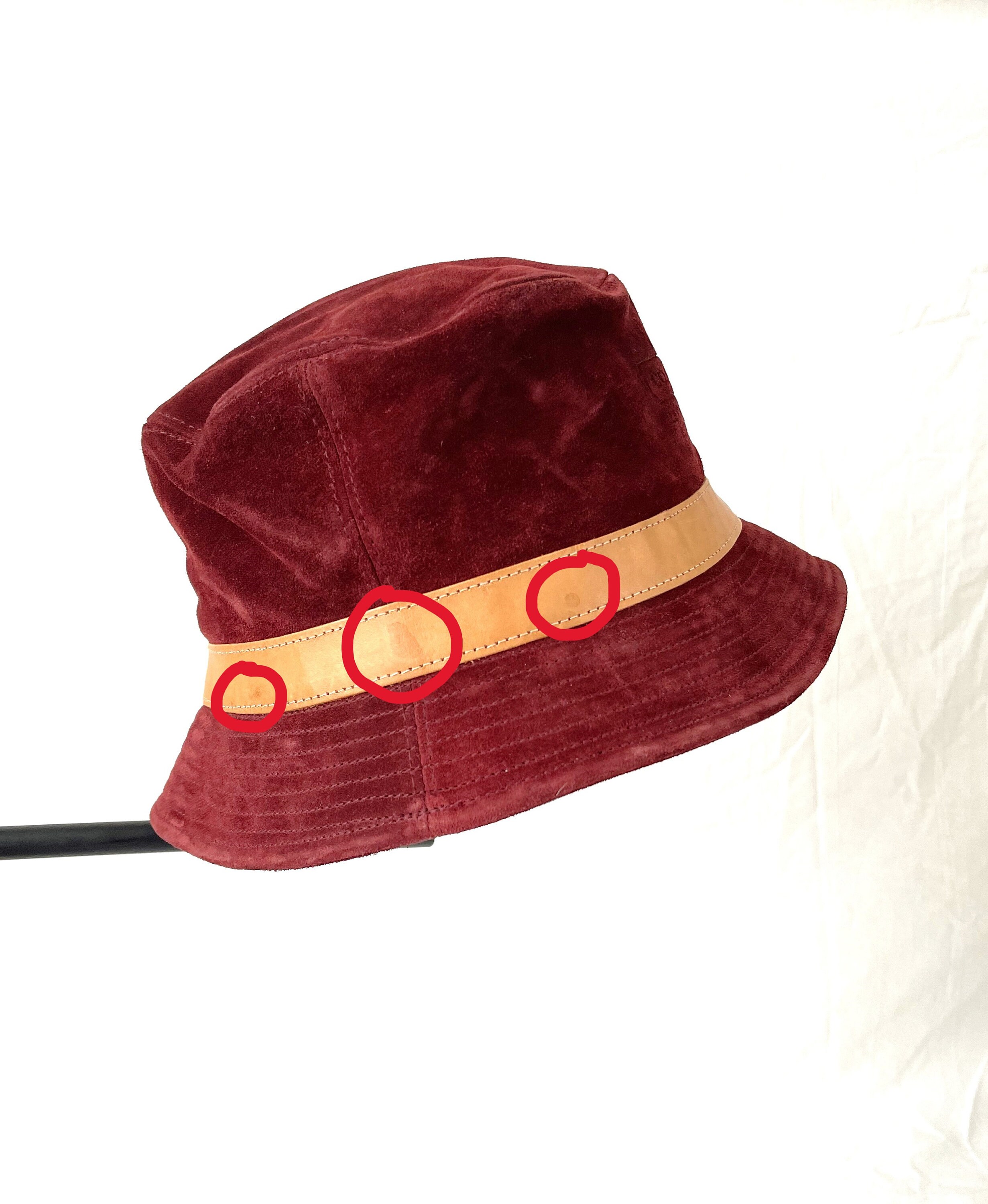 Coach Suede bucket hat Coach womens suede leather bucket hat | Mercari main image 4