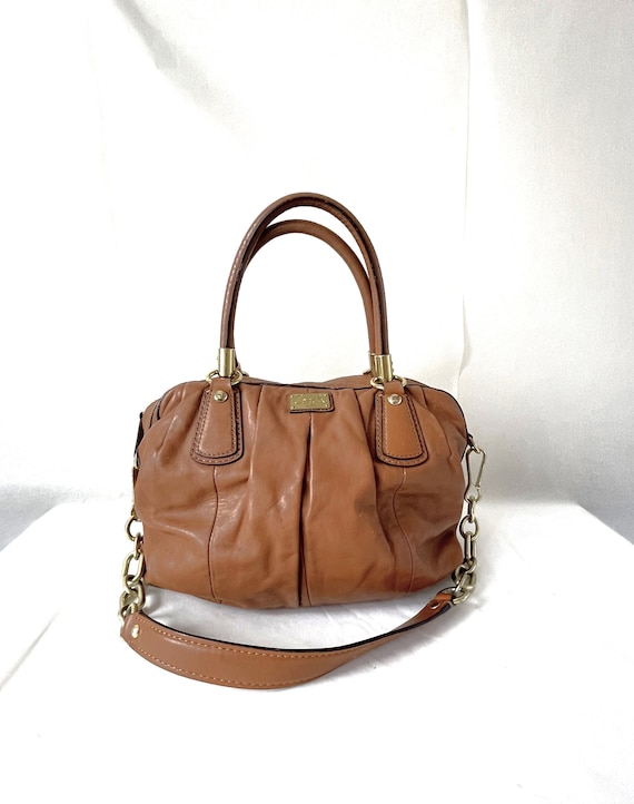 Vintage Coach leather satchel bag, Super soft leat