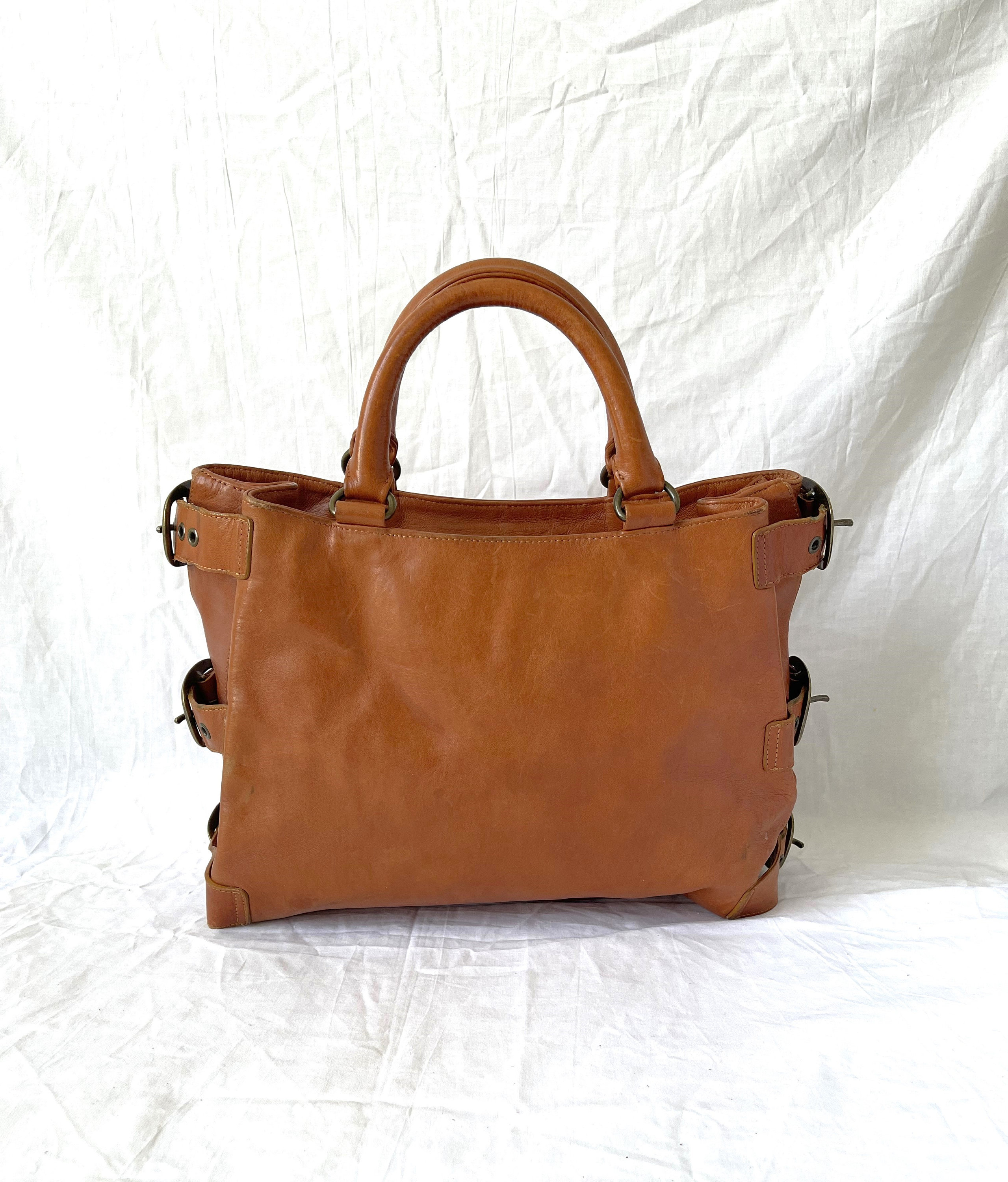 Leather shoulder bag Kooba 2点セット レースアップ Leather shoulder