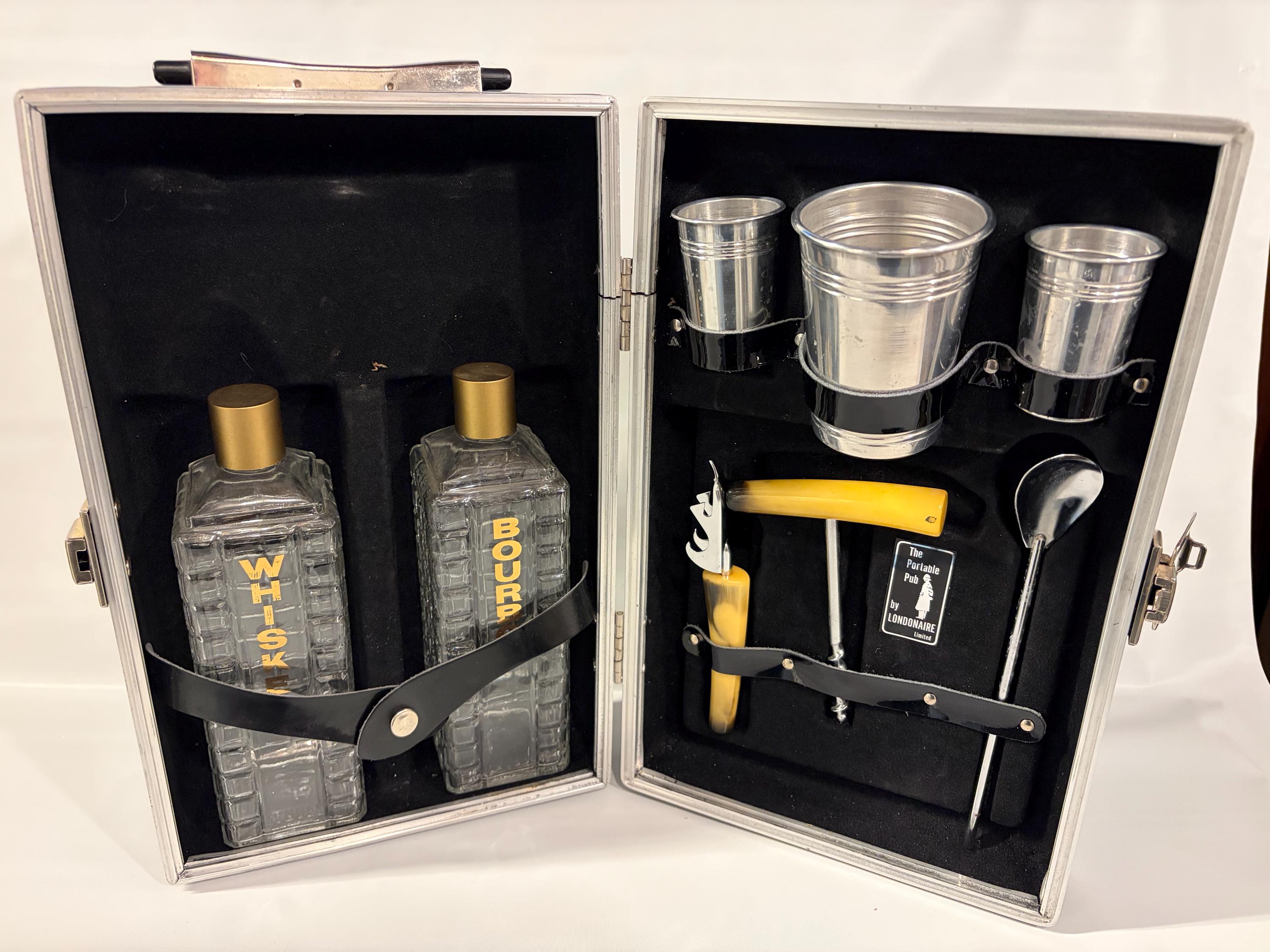 Vintage Cocktail Travel Case - Etsy