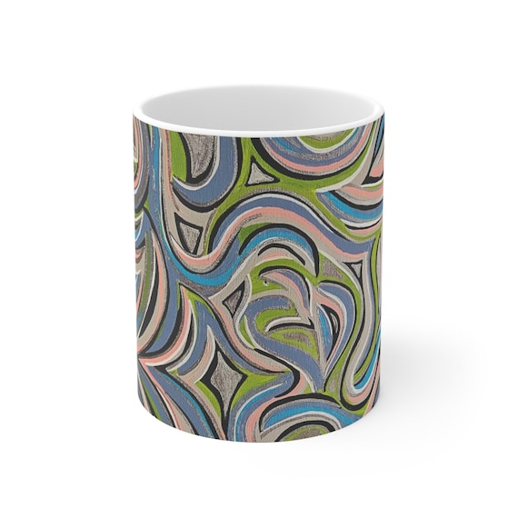 Atomic Free Flow Ceramic Mug 11oz