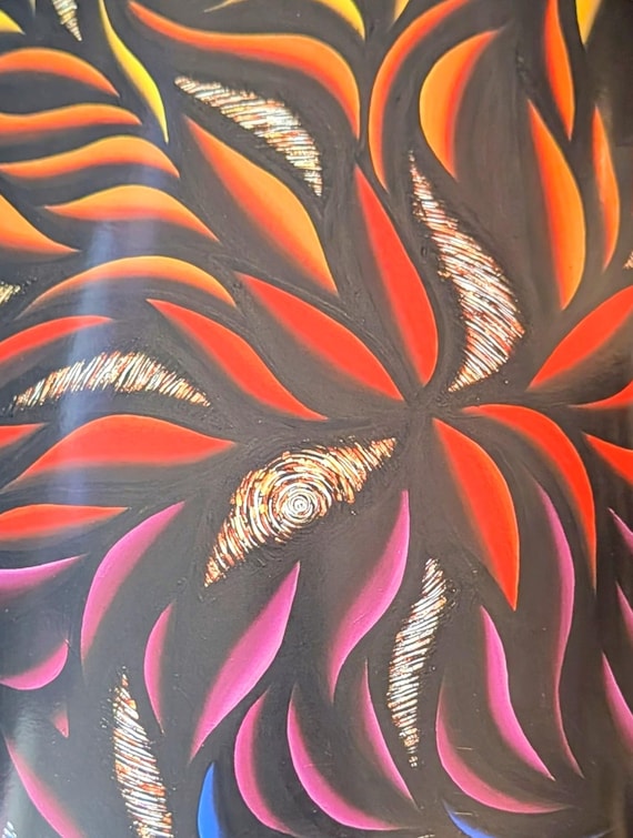 Abstract Rainbow Art Giclee Print –   Canvas Art