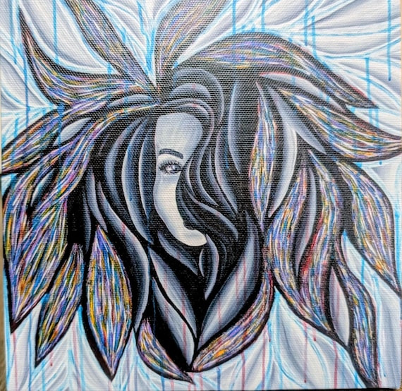 Abstract In Persephone Giclee Print –   Canvas Art