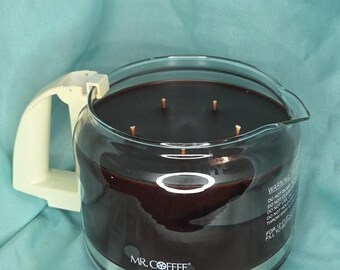 Coffee-Scented Upcycled Candle