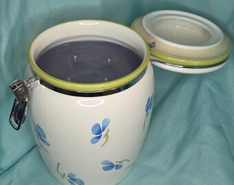 Wildflowers-Scented Upcycled Candle