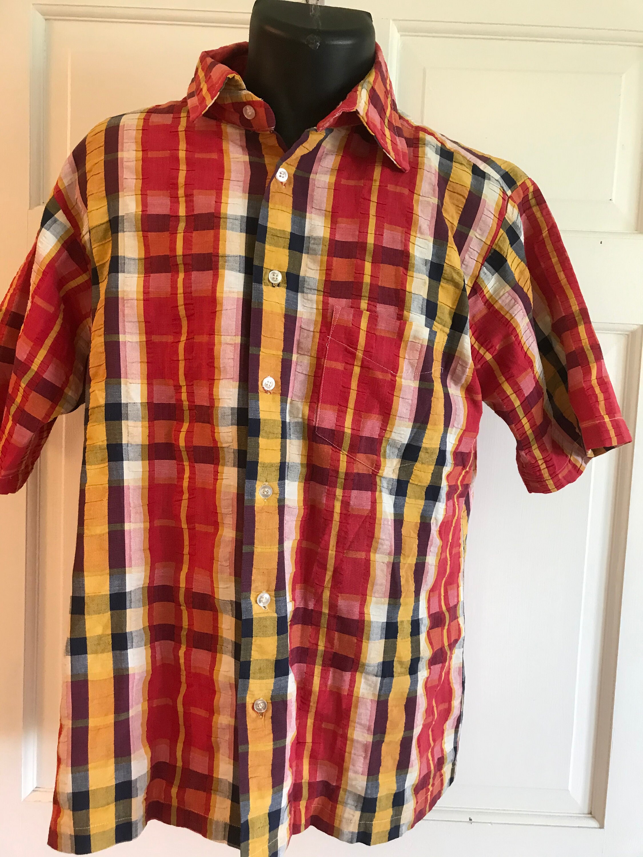 Seer Sucker Shirt - Etsy