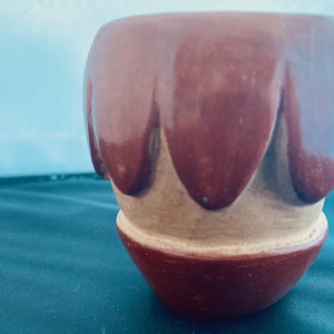 Santa Clara Pottery AGAPITA TAFOYA (1904-1959) Carved Red Jar. c. 1930s signed.