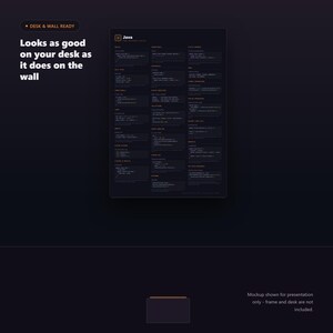 Java Cheat Sheet Poster, Developer Reference Guide, OOP Synt - image 6