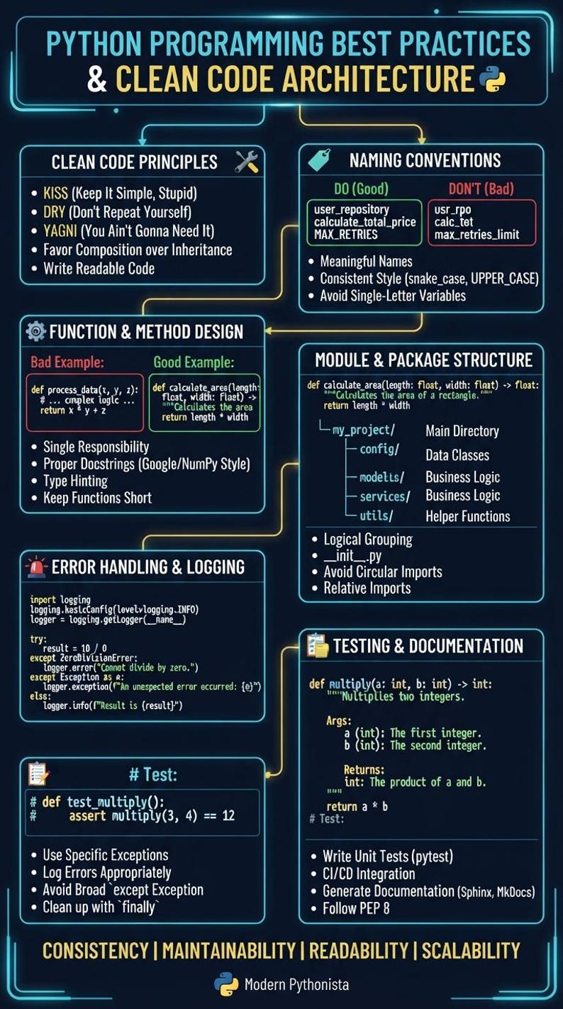 Póster con hoja de trucos de Python, guía de referencia de codificación, hoja de ruta de programación de 30 días, arte mural para desarrolladores, decoración de oficina tecnológica, descarga digital imagen 4