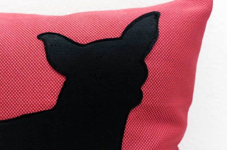 sofa pillow personalized pillow housewarming gift pet portrait Chihuahua Pillow cover dog pillow