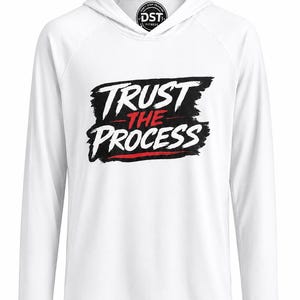 Trust The Process långärmad topp för träningskläder