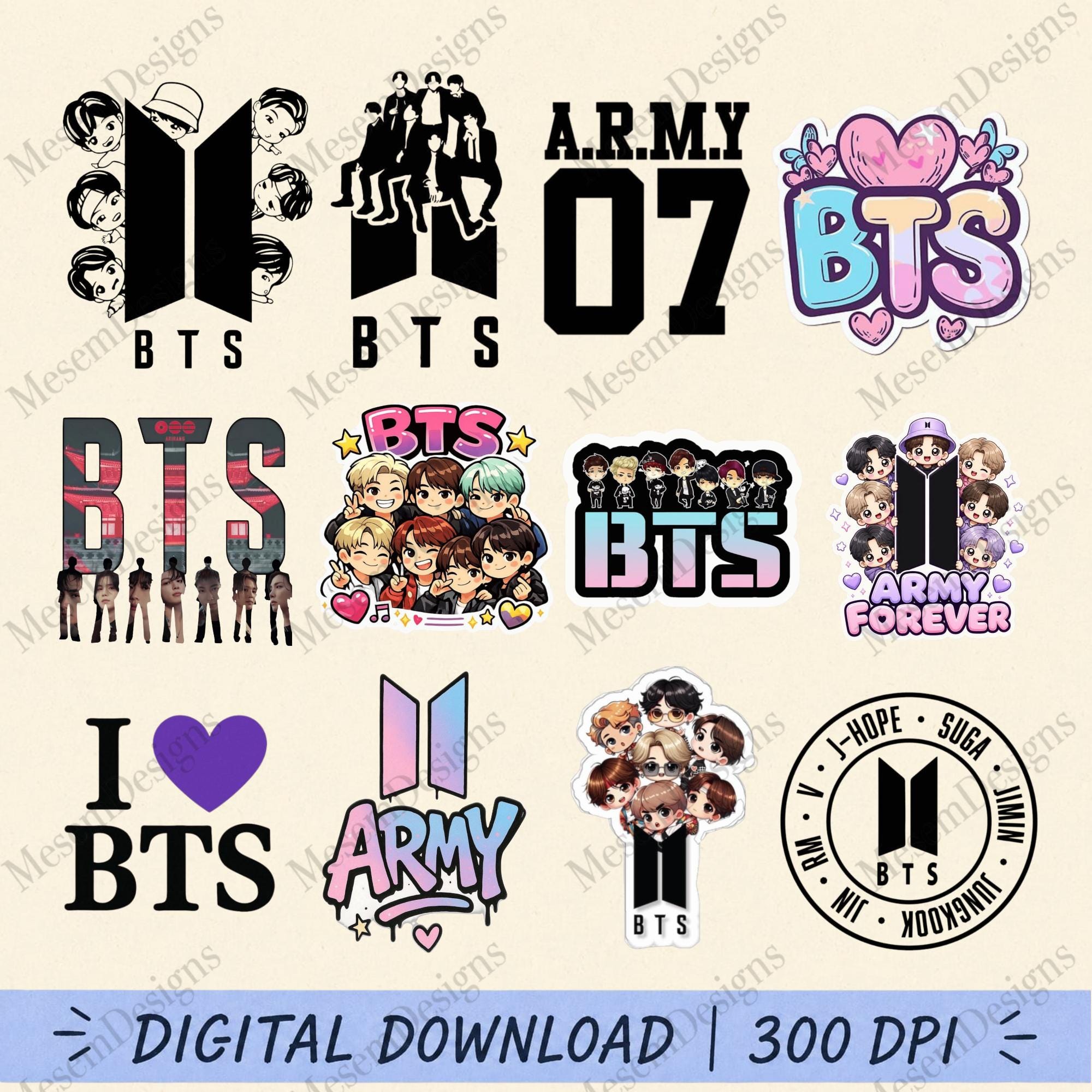 Bts Canvas Wall Art - Etsy