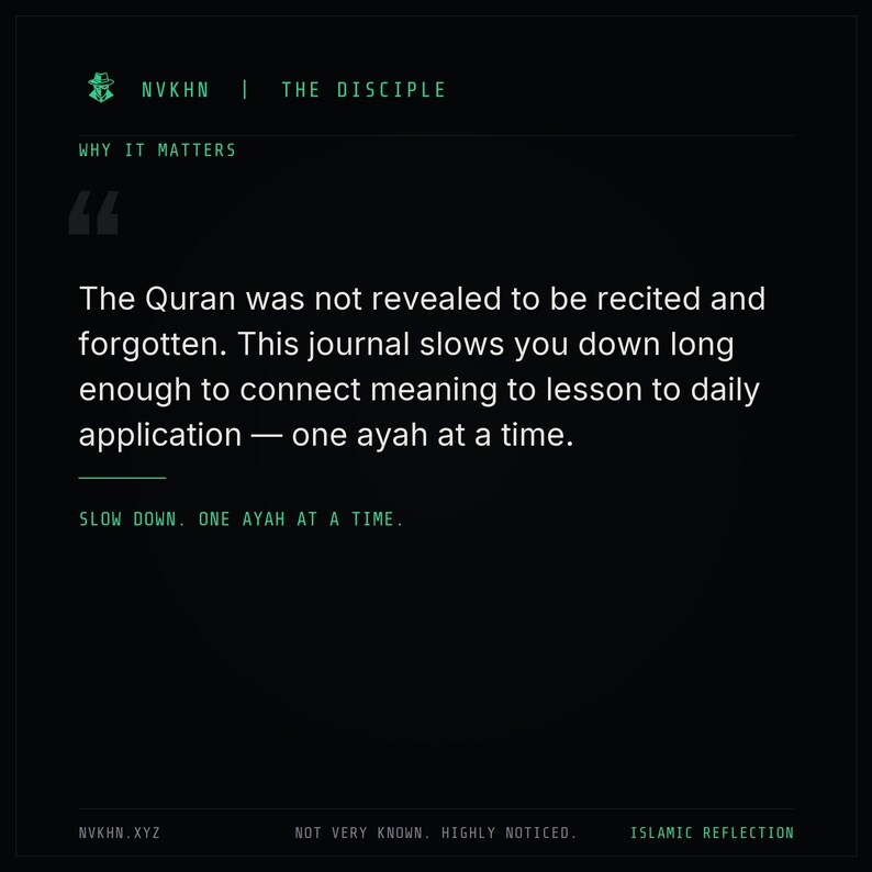 Journal de réflexion sur le Coran (PDF) | Carnet d'étude quotidien + Pages de réflexion sur les versets | Journal islamique | Téléchargement numérique image 3