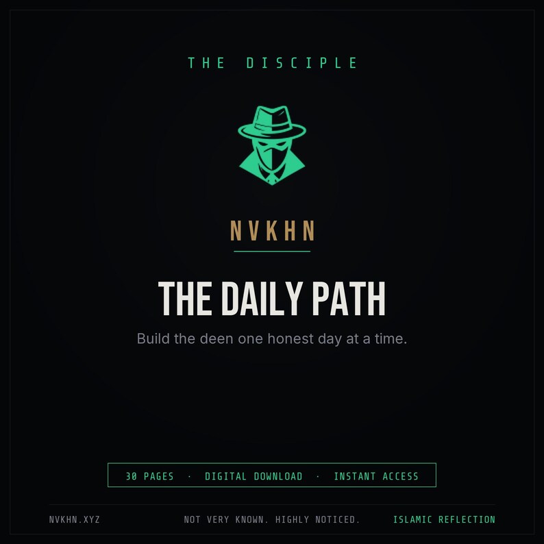 Spiritual Discipline Guide PDF | Daily Practice Framework + 30-Day Roadmap | Islamic Self Improvement | Digital Download image 1
