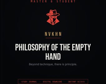 Martial Arts Philosophy PDF | Why We Train | Discipline + Mindset Guide | Digital Download