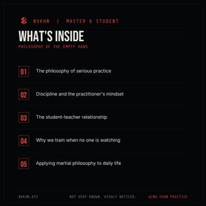 Martial Arts Philosophy PDF | Why We Train | Discipline + Mindset Guide | Digital Download image 2