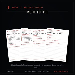 Martial Arts Philosophy PDF | Why We Train | Discipline + Mindset Guide | Digital Download image 4