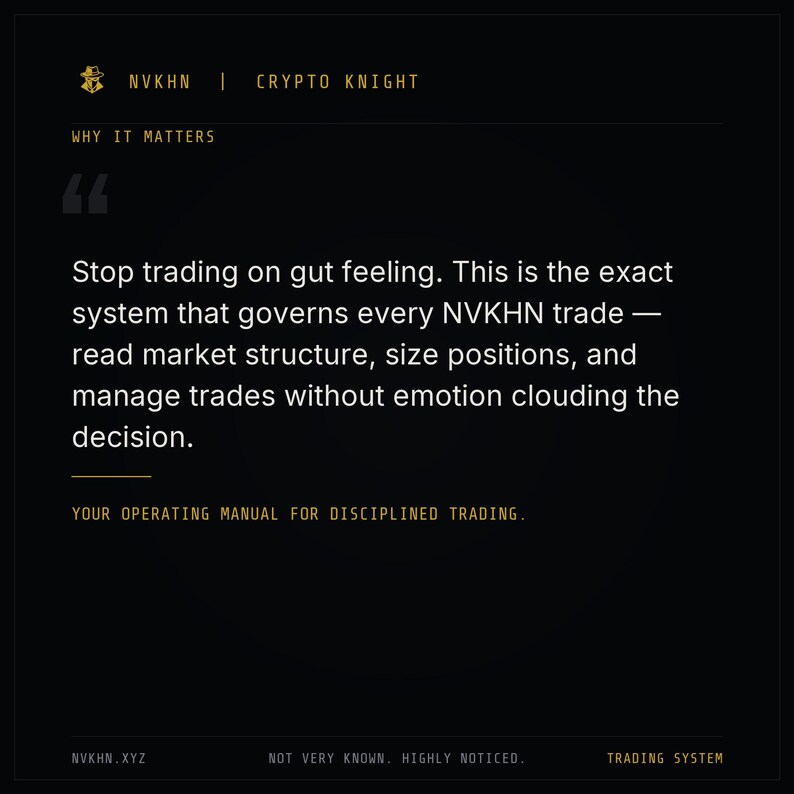 Crypto Trading Playbook PDF | NVKHN Trading System Guide | Beginner Crypto Strategy | Digital Download image 3