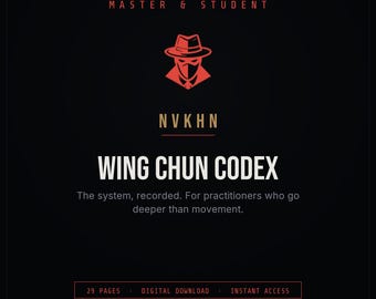 Przewodnik po Wing Chun w formacie PDF | Zasady, techniki i system treningowy | Pobieranie cyfrowe sztuk walki