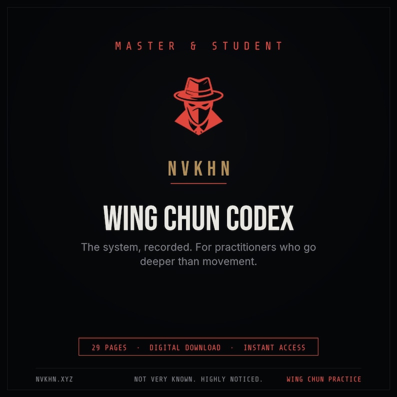 Wing Chun Guide PDF | Principles Techniques + Training System | Martial Arts Digital Download image 1