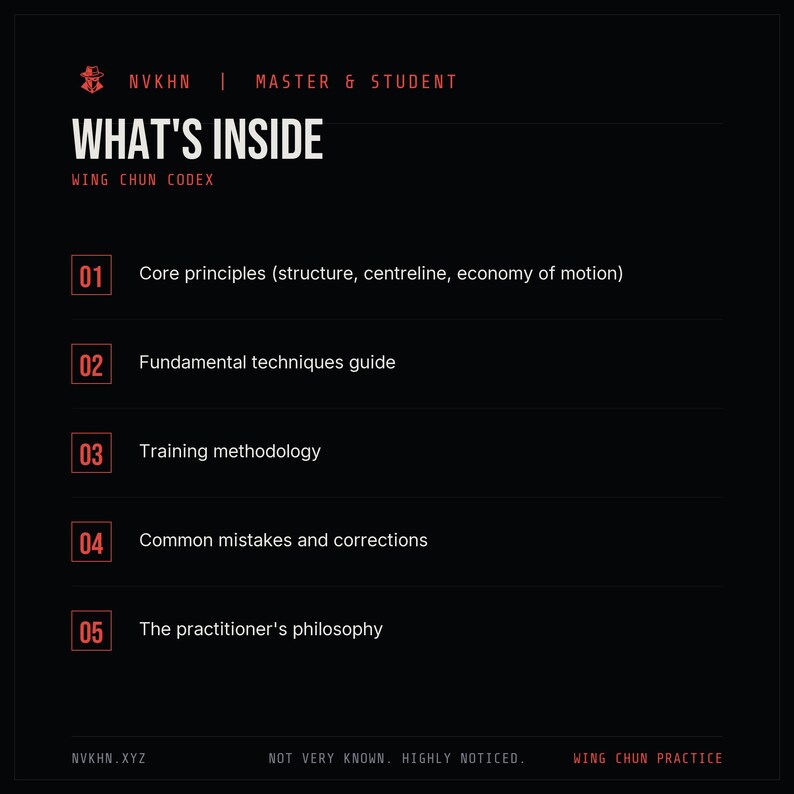 Wing Chun Guide PDF | Principles Techniques + Training System | Martial Arts Digital Download image 2