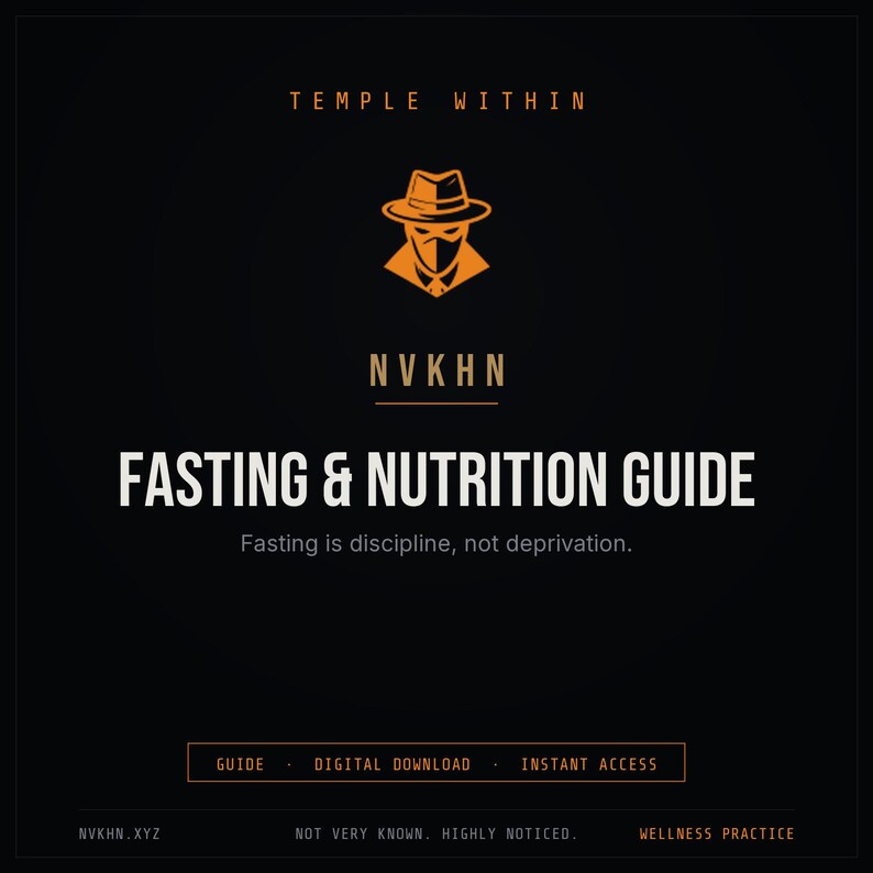 Intermittent Fasting Guide PDF | Beginner Fasting Planner + Tracker | Fasting Schedule + Meal Log | Digital Download image 1