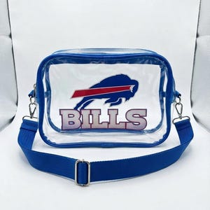 Buffalo Bills Clear Crossbody Bag