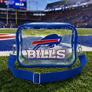 Buffalo Bills Clear Crossbody Bag