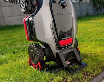 Dreame A3 AWD、MOVA Lidax Ultra AWD芝刈り機用サービススタンド｜刃の洗浄・交換用ハンドル