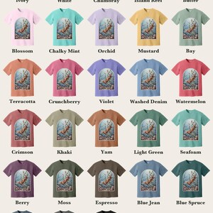 Sea Otter Shirt, Comfort Colors® Sea Life Tee, Coastal Aesthetic Ocean Illustration for Otter Lovers, Aquarium Shirt, Marine Biology Gift