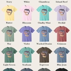 Whale Shark Shirt, Watercolor Marine Life Tee, Comfort Colors Aquarium Gift, Ocean Wildlife Sea Animal Shirt