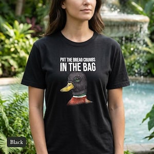 Criminal Mallard Duck Shirt, Comfort Colors® Ski Mask Duck Tshirt, Unhinged Bird Meme Tee, Funny Duck Lover Gift, Bird Nerd Gift
