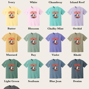 Surfing Penguin Shirt, Ride The Current Retro Surf Art, Bird Nerd Gift, Comfort Colors Ocean Wave Tee, Beach Vacation Summer Vibes TShirt