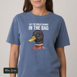 Criminal Mallard Duck Shirt, Comfort Colors® Ski Mask Duck Tshirt, Unhinged Bird Meme Tee, Funny Duck Lover Gift, Bird Nerd Gift